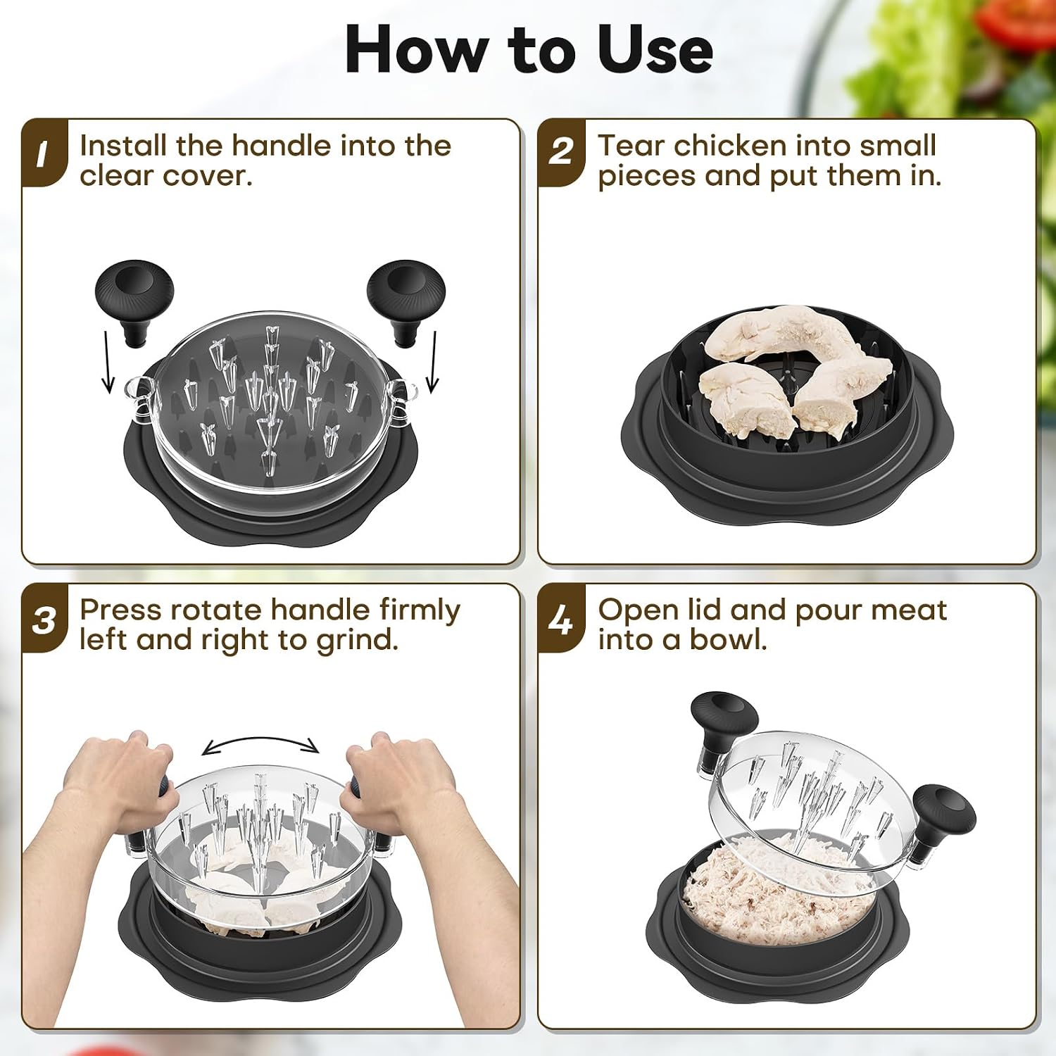 SHREDORA™ Meat Shredder